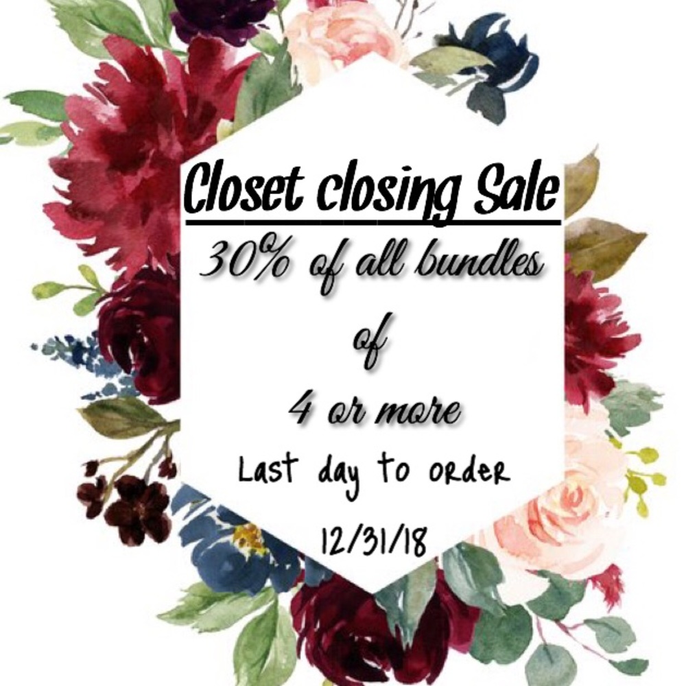 Closet closing, Buy now
